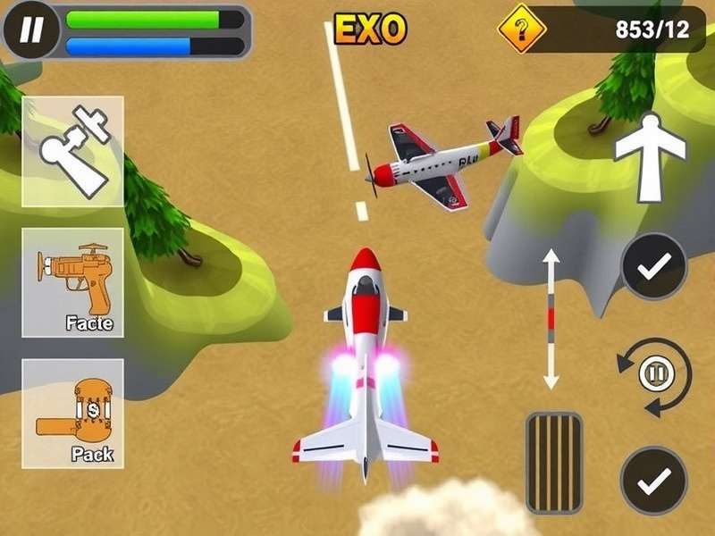 Air Flow Ace Game Controls